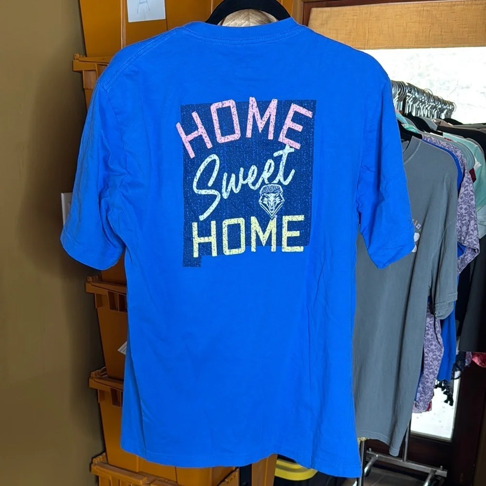 Champion New Mexico Lobos Men's Blue T-Shirt Size XL - Picture 5 of 8